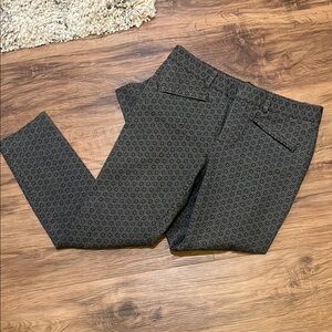 Stylish Black Patterned Women’s Pants